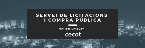 Nou Servei d'Informació sobre Licitacions i Compra Pública