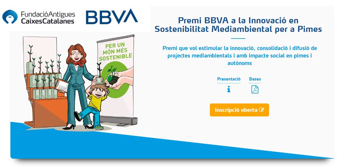 Capçalera Premi Innovació Sostenibilitat BBVA