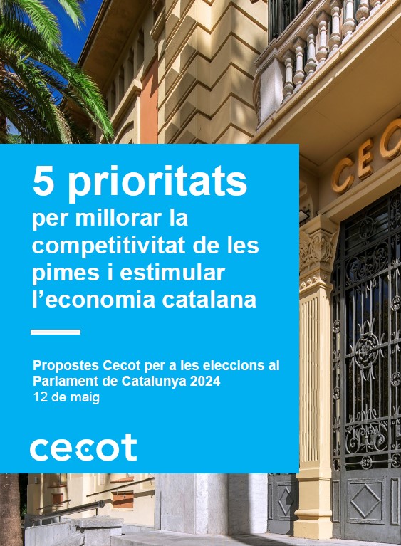 Propostes Cecot a les eleccions al Parlament de Catalunya 2024