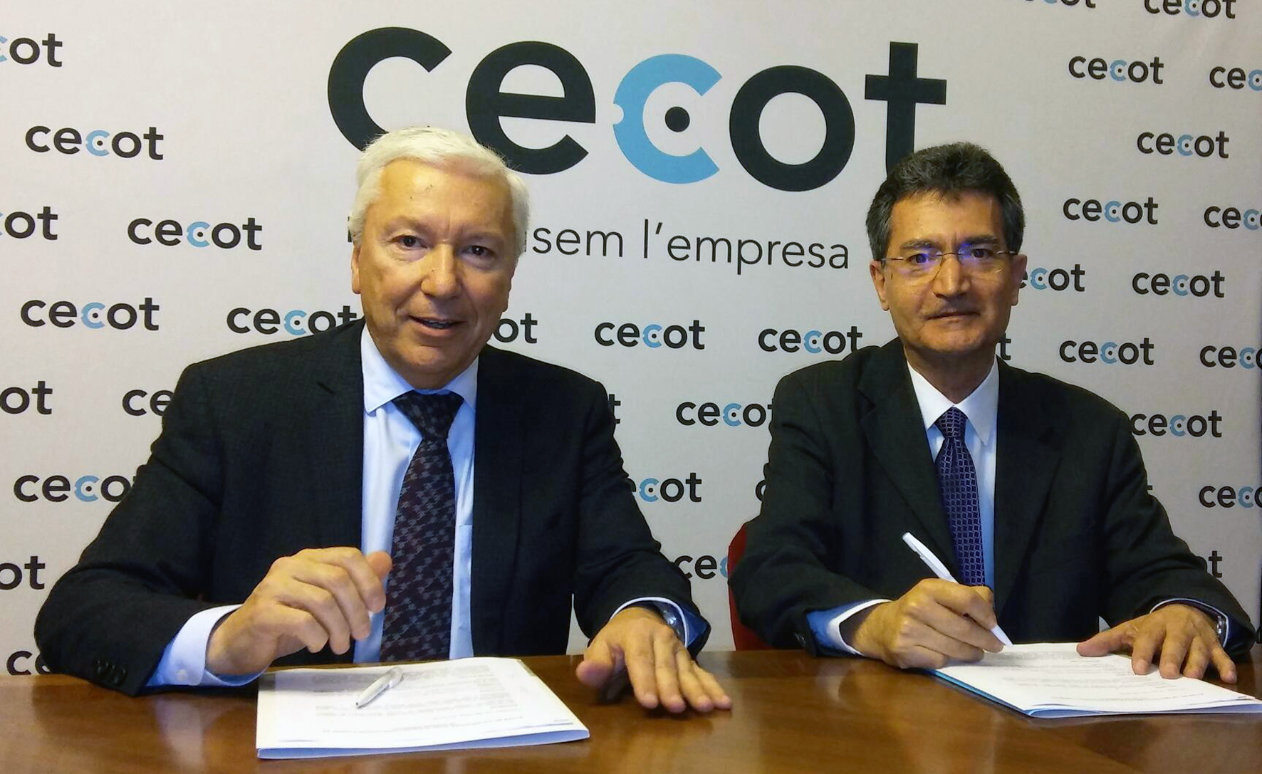 Acord de col·laboració entre la Cecot i la Capital de la Cultura Catalana