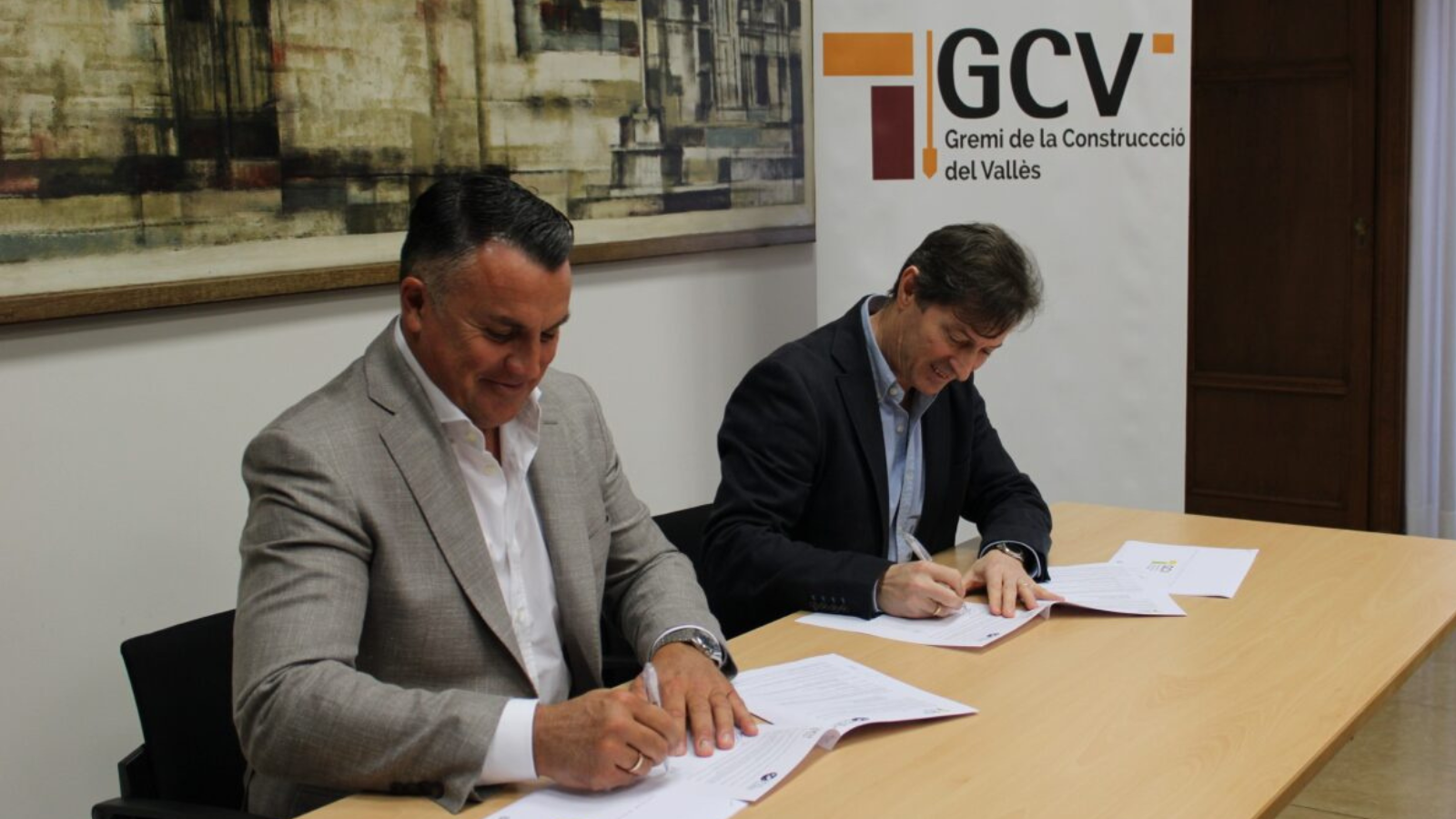 El Gremi de la Construcció del Vallès signa un conveni amb SUA CORP per complementar el pla d’actuació de prevenció de robatoris en obres i ocupacions il·legals