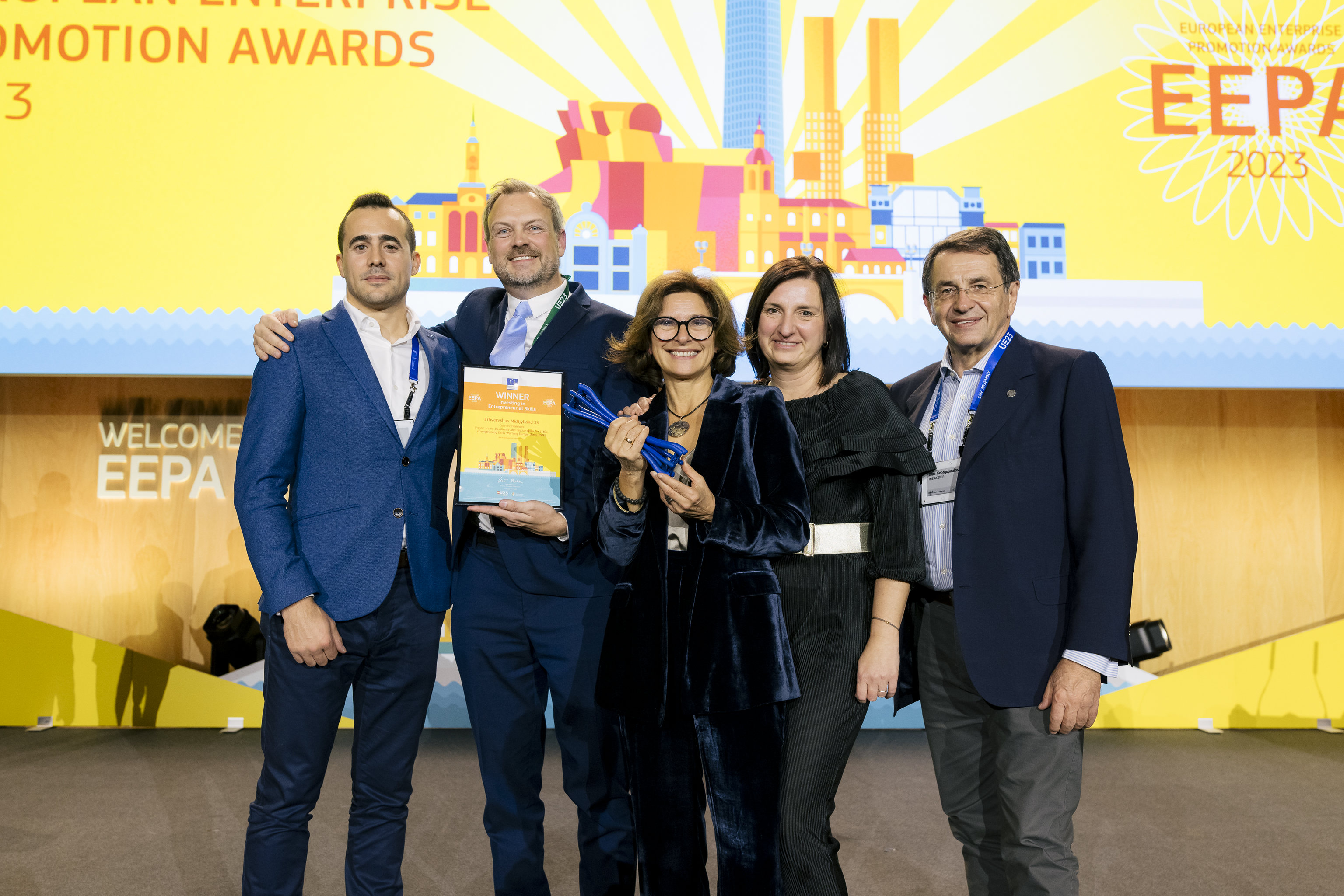 El projecte participat per la Cecot, ResC-EWE, guanya el Premi Europeu de Promoció Empresarial 2023 que atorga la Comissió Europea